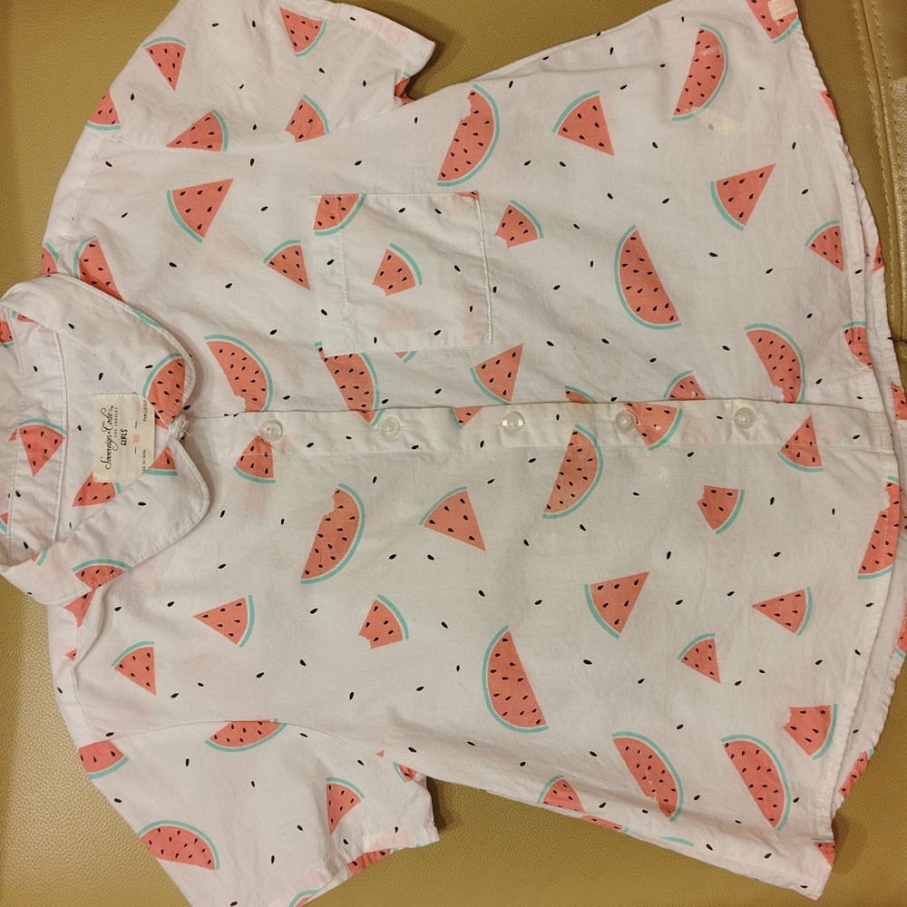 SOVEREIGN CODE LA GIRLS BUTTON DOWN SIZE 10
